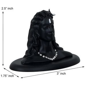 ADIYOGI Home Decor (Medium Size) - Black